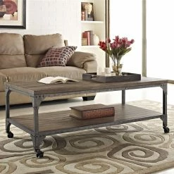 Budget ๐ฅ Ameriwood Rectangle Coffee Tables Altra Cecil Coffee Table - Rustic ๐ 10 Budget ๐ฅ Ameriwood Rectangle Coffee Tables Altra Cecil Coffee Table - Rustic ๐ -Coffee Tables Sale Store detail2AMW654