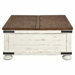 Deals ⭐ Square Coffee Tables Signature Design By Ashley Wystfield Storage Coffee Table ⌛ -Coffee Tables Sale Store detail2ASHY6100