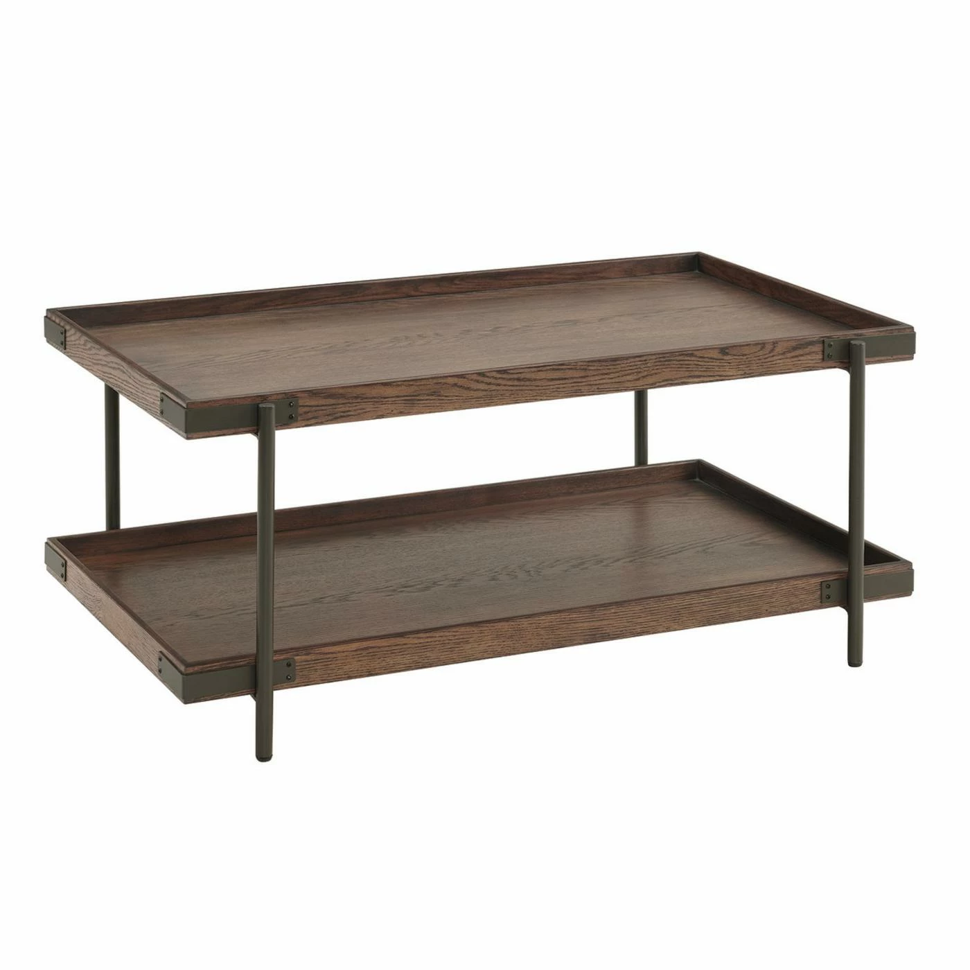 Deals ⭐ Rectangle Coffee Table Sets Alaterre Furniture Kyra Oak And Metal 4 Piece Coffee Table Set 🔔 6 Deals ⭐ Rectangle Coffee Table Sets Alaterre Furniture Kyra Oak And Metal 4 Piece Coffee Table Set 🔔 - Image 4