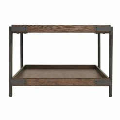 Best deal 🔔 Rectangle Coffee Table Sets Alaterre Furniture Kyra Oak And Metal 3 Piece Coffee Table Set 🎉 -Coffee Tables Sale Store detail2ASR9889