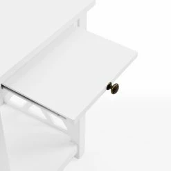 Top 10 🥰 Rectangle Coffee Table Sets Alaterre Furniture Coventry Coffee Table, End Table With Tray And Console Table With Drawer - White ✔️ -Coffee Tables Sale Store detail2ASR9894