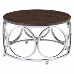 Hot Sale 😀 Round Coffee Tables Picket House Furnishings Jayme Round Coffee Table With Casters 🎉 15 Hot Sale 😀 Round Coffee Tables Picket House Furnishings Jayme Round Coffee Table With Casters 🎉 -Coffee Tables Sale Store detail2ELET1025