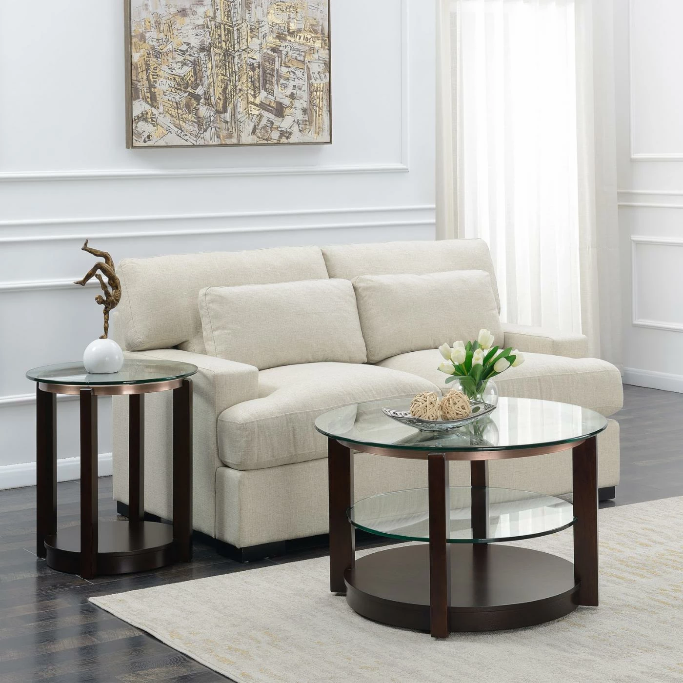 Outlet 🥰 Round Coffee Tables Picket House Furnishings Benton Coffee Table 😉 6 Outlet 🥰 Round Coffee Tables Picket House Furnishings Benton Coffee Table 😉 - Image 4