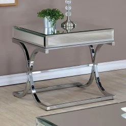 Deals 🧨 Rectangle Coffee Table Sets Furniture Of America Sarita Mirror Top 3 Piece Coffee Table Set ✔️ -Coffee Tables Sale Store detail2ENLB2746