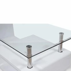 Flash Sale 👍 Rectangle Coffee Tables Furniture Of America Neko Glass Top Coffee Table 🔔 -Coffee Tables Sale Store detail2ENLB4607