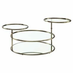 Best Sale 🥰 Round Coffee Tables Furniture Of America Leanal Modern Round Swivel Coffee Table 🔥 -Coffee Tables Sale Store detail2ENLB4711