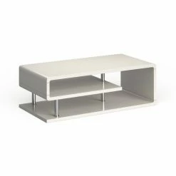 Best Pirce 😍 Rectangle Coffee Tables Furniture Of America Rocca Modern Tier Coffee Table - White 🌟 -Coffee Tables Sale Store detail2ENLB686
