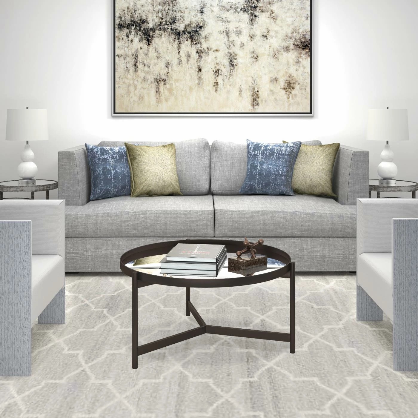 Top 10 ❤️ Hudson & Canal Round Coffee Tables Hudson & Canal Kismet Coffee Table ⭐ 6 Top 10 ❤️ Hudson & Canal Round Coffee Tables Hudson & Canal Kismet Coffee Table ⭐ - Image 4