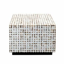 Cheapest 🎁 Rectangle Coffee Tables East At Main Dellwood Coconut Shell Inlay Rectangle Coffee Table 🛒 -Coffee Tables Sale Store detail2JEF1414