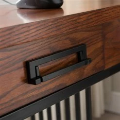 Cheapest ⌛ Rectangle Coffee Tables Leick Home Ironcraft 2 Drawer Coffee Table ❤️ -Coffee Tables Sale Store detail2LEI338