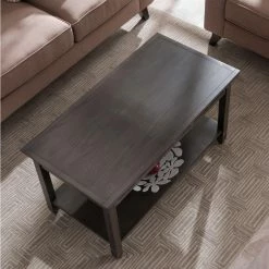 Discount ⌛ Rectangle Coffee Tables Leick Home Coffee Table 😍 -Coffee Tables Sale Store detail2LEI454