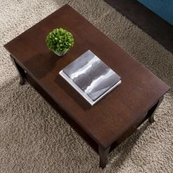 Buy 🤩 Rectangle Coffee Tables Leick Home Luna Coffee Table 🥰 -Coffee Tables Sale Store detail2LEI515