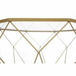 Best Sale ๐คฉ Other Shapes - Coffee Tables LeisureMod Malibu Modern Octagon Glass Top Coffee Table With Gold Chrome Base ๐ 13 Best Sale ๐คฉ Other Shapes - Coffee Tables LeisureMod Malibu Modern Octagon Glass Top Coffee Table With Gold Chrome Base ๐ -Coffee Tables Sale Store detail2MODS119