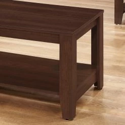Wholesale ⌛ Rectangle Coffee Table Sets Monarch Specialties 3 Piece Occasional Table Set With Shelf 👍 -Coffee Tables Sale Store detail2MON1634