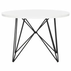 Best Pirce ✔️ Round Coffee Tables HN Home BarragÁn Mid-Century Modern Retro Wood End Table 🎉 -Coffee Tables Sale Store detail2SAV5212
