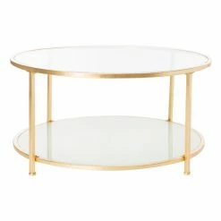 Coupon 🔔 Round Coffee Tables Safavieh Ivy 2 Tier Round Coffee Table ✔️ -Coffee Tables Sale Store detail2SAV9743
