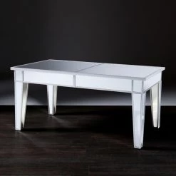 Brand new 💯 Rectangle Coffee Tables Southern Enterprises Mirage Mirrored Cocktail Table 😉 -Coffee Tables Sale Store detail2SEI1850