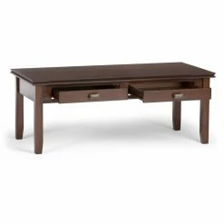 Cheap ❤️ Brooklyn & Max Rectangle Coffee Tables Brooklyn + Max Holden Wood 46 In. Wide Rectangle Contemporary Coffee Table ⭐ -Coffee Tables Sale Store detail2SIMP1632