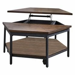 Discount ⭐ Other Shapes - Coffee Tables Steve Silver Co. Ultimo Hexagon Lift-Top Cocktail Table 😉 -Coffee Tables Sale Store detail2SSC3035