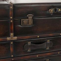 Budget 😍 Rectangle Coffee Tables DecMode Coffee Table With Drawers ⭐ -Coffee Tables Sale Store detail2UMA6041