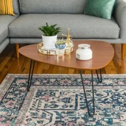 Wholesale ❤️ Other Shapes - Coffee Tables Walker Edison Hairpin Leg Wood Coffee Table ✔️ -Coffee Tables Sale Store detail2WAL428