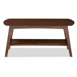 Outlet 🌟 Rectangle Coffee Tables Baxton Studio Sacramento Coffee Table 👍 -Coffee Tables Sale Store detail2WSI3414