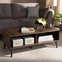 New ❤️ Rectangle Coffee Tables Baxton Studio Pierre Mid-Century Modern Wood Coffee Table 💯 15 New ❤️ Rectangle Coffee Tables Baxton Studio Pierre Mid-Century Modern Wood Coffee Table 💯 -Coffee Tables Sale Store detail2WSI4005