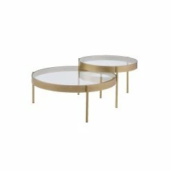 Brand new 🤩 Round Coffee Tables Acme Furniture Andover 2-piece Nesting Tables 🤩 -Coffee Tables Sale Store detail3ACM5012