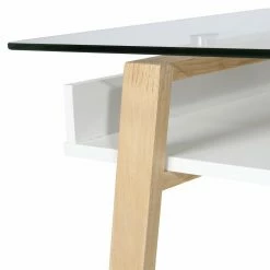 Cheapest 😀 Rectangle Coffee Tables EdgeMod Segovia Glass Top Coffee Table 💯 -Coffee Tables Sale Store detail3ASHT271