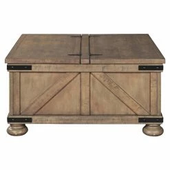 Coupon 🥰 Square Coffee Tables Signature Design By Ashley Aldwin Storage Coffee Table ❤️ -Coffee Tables Sale Store detail3ASHY6098