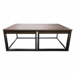 Buy 🔔 Rectangle Coffee Tables Alaterre Furniture Arcadia Coffee Table With Nesting Tables 👍 -Coffee Tables Sale Store detail3ASR9978