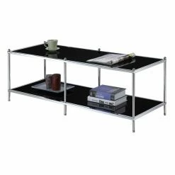 Coupon ⌛ Rectangle Coffee Tables Convenience Concepts Royal Crest Coffee Table 🥰 -Coffee Tables Sale Store detail3CONV416