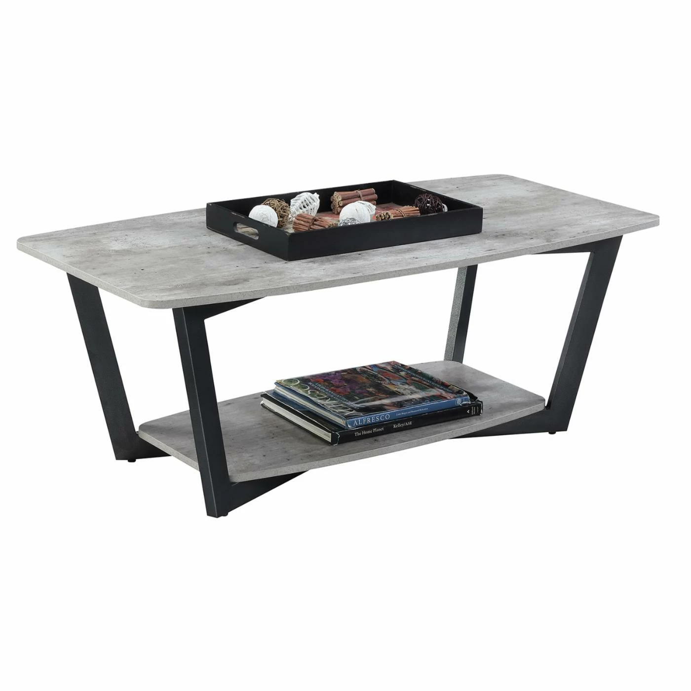 Budget ๐ Rectangle Coffee Tables Convenience Concepts Graystone Coffee Table ๐ 8 Budget ๐ Rectangle Coffee Tables Convenience Concepts Graystone Coffee Table ๐ - Image 6