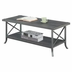 Deals ⌛ Rectangle Coffee Tables Convenience Concepts Brookline Coffee Table 🤩 -Coffee Tables Sale Store detail3CONV575