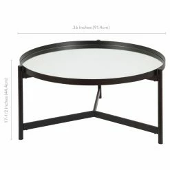Top 10 ❤️ Hudson & Canal Round Coffee Tables Hudson & Canal Kismet Coffee Table ⭐ 13 Top 10 ❤️ Hudson & Canal Round Coffee Tables Hudson & Canal Kismet Coffee Table ⭐ -Coffee Tables Sale Store detail3HUDO040