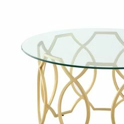 Outlet 🎉 Round Coffee Tables Nicole Miller Noela Coffee Table 🥰 -Coffee Tables Sale Store detail3INSP150