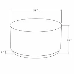 Discount 🛒 Round Coffee Tables East At Main Cummings Coconut Shell Inlay Round Coffee Table 🔥 -Coffee Tables Sale Store detail3JEF1413