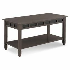Discount ⌛ Rectangle Coffee Tables Leick Home Coffee Table 😍 -Coffee Tables Sale Store detail3LEI454