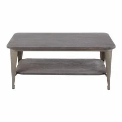 Promo 🎁 Rectangle Coffee Tables LumiSource Oregon Industrial Coffee Table ⭐ -Coffee Tables Sale Store detail3LUS1445