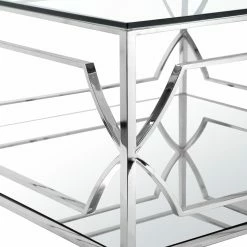 Best Pirce 🌟 Square Coffee Tables Pangea Home Edward Square Coffee Table ✨ -Coffee Tables Sale Store detail3PANG068