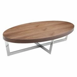 Flash Sale 🥰 Oval Coffee Tables Pangea Home Pearl Coffee Table 🔥 -Coffee Tables Sale Store detail3PANG248