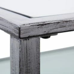 Promo 💯 Rectangle Coffee Tables Southern Enterprises Jaymes Metal / Glass Rectangular Open Shelf Cocktail Table 😉 -Coffee Tables Sale Store detail3SEI2413