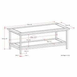 Hot Sale ๐ Brooklyn & Max Rectangle Coffee Tables Brooklyn + Max Glenna Mango Wood Coffee Table ๐งจ 13 Hot Sale ๐ Brooklyn & Max Rectangle Coffee Tables Brooklyn + Max Glenna Mango Wood Coffee Table ๐งจ -Coffee Tables Sale Store detail3SIMP1108