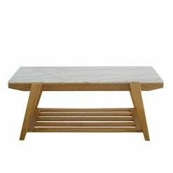 Cheapest ❤️ Rectangle Coffee Tables Steve Silver Co. Celeste Marble Top Cocktail Table ✨ -Coffee Tables Sale Store detail3SSC3097