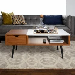 Budget 🤩 Rectangle Coffee Tables Manor Park Wood And Faux Marble Coffee Table 🥰 13 Budget 🤩 Rectangle Coffee Tables Manor Park Wood And Faux Marble Coffee Table 🥰 -Coffee Tables Sale Store detail3WAL566