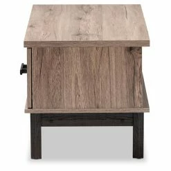 Deals 🔥 Rectangle Coffee Tables Baxton Studio Arend 1 Drawer Coffee Table 🛒 -Coffee Tables Sale Store detail3WSI4477