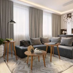 Coupon ⭐ Round Coffee Tables Casual Home Mesa Coffee Table ⭐ -Coffee Tables Sale Store detail3YSC237