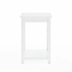 Top 10 🥰 Rectangle Coffee Table Sets Alaterre Furniture Coventry Coffee Table, End Table With Tray And Console Table With Drawer - White ✔️ -Coffee Tables Sale Store detail4ASR9894