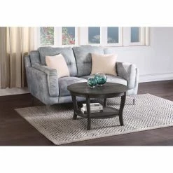 Cheapest 😀 Round Coffee Tables Convenience Concepts American Heritage Round Coffee Table 🔔 -Coffee Tables Sale Store detail4CONV768