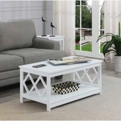 Flash Sale 🎉 Rectangle Coffee Tables Convenience Concepts Diamond Coffee Table 🔥 -Coffee Tables Sale Store detail4CONV801